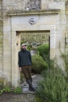 Steve Lannin, head gardener at Iford Manor