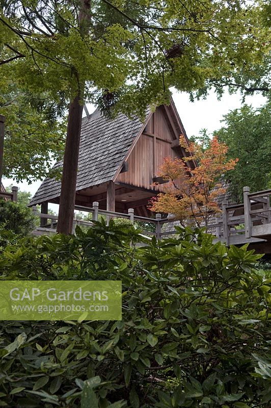 GAP Gardens - Pavilion at the Japanese Garden in Fort Worth Botanical