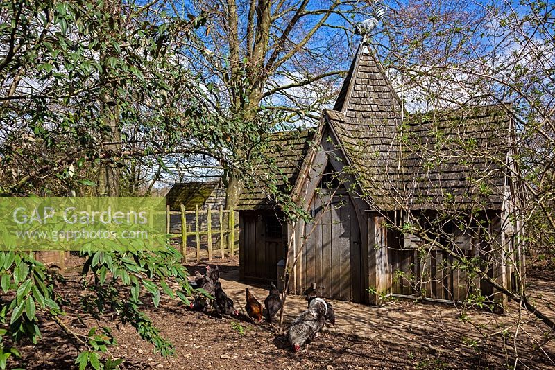 The Gothic Chicken House, Highgrove April 2013