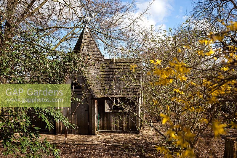 The Gothic Chicken House, Highgrove, April 2013