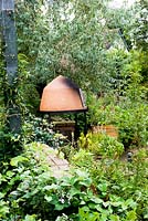 Outdoor oven - Brook Hall Cottages, Essex NGS