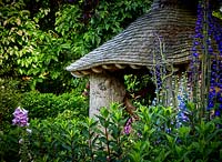 The Summer House in The Cottage Garden, Highgrove, June, 2019.