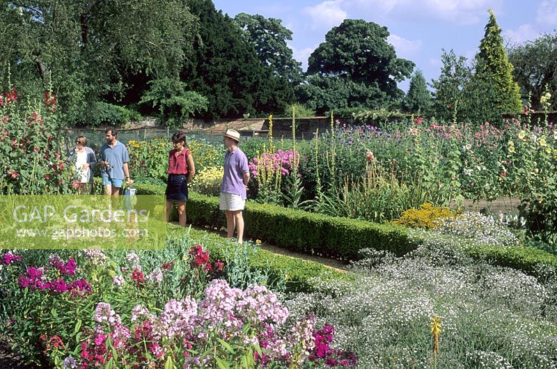 Visitors at Nursery garden