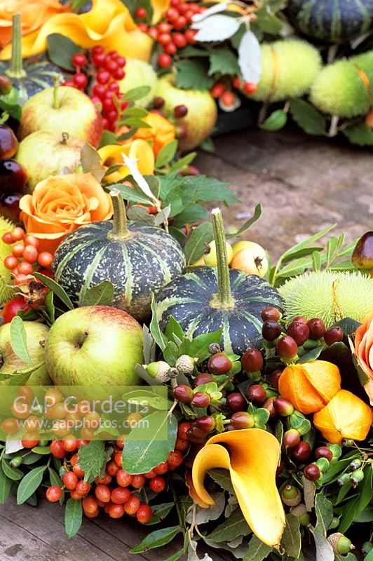 Autumn wreath