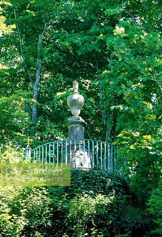 The Fire Memorial, Flaming Urn - Plas Brondanw