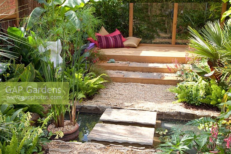 The Yoga Garden, Bronze medal winner at the RHS Hampton Court Flower Show 2010