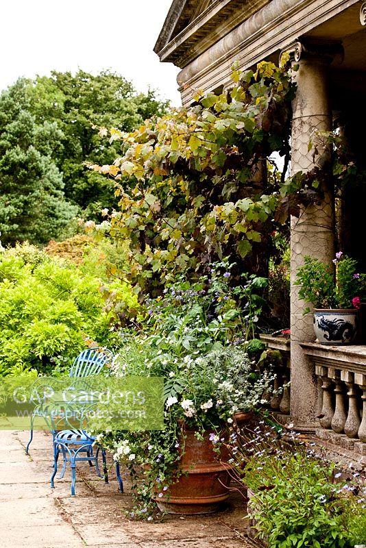 Portico - Kiftsgate Court Garden, Chipping Campden, Gloucestershire, UK