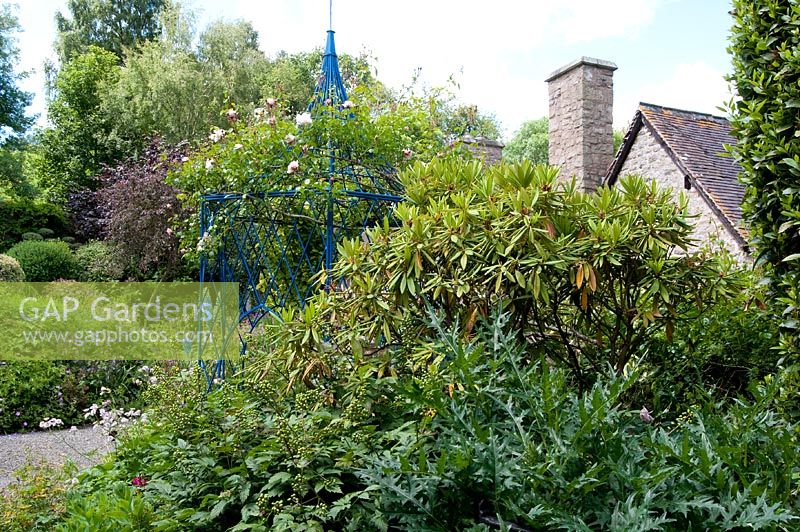 Gardens at Preen Manor, Shropshire