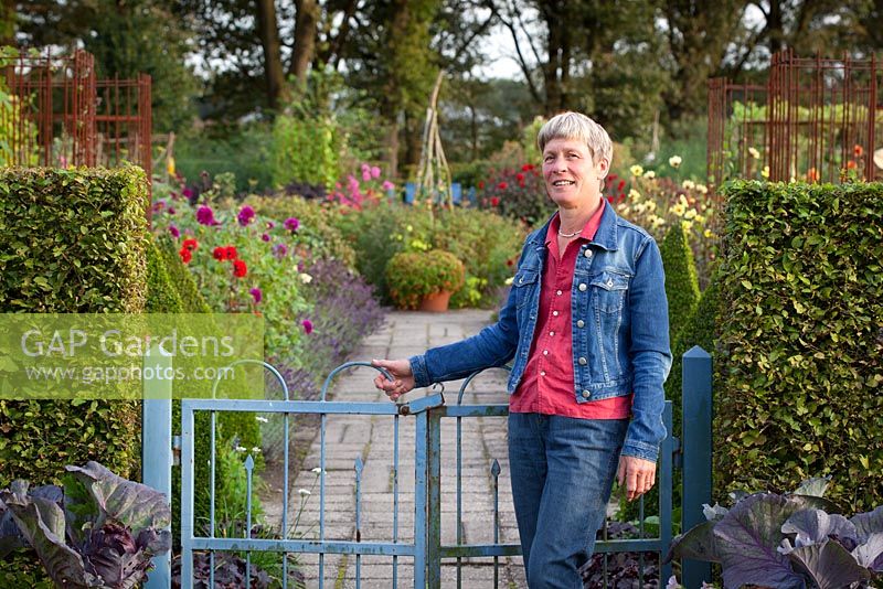 Dineke Logtenberg garden owner and designer at De Boschhoeve