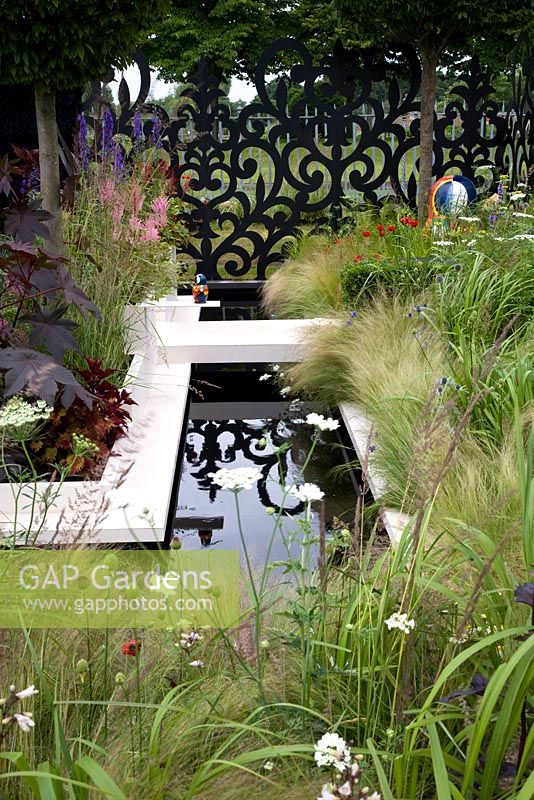 'Russian Museum Garden' - Silver Gilt medal winner - RHS Hampton Court Flower Show 2012 
