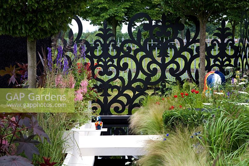 'Russian Museum Garden' - Silver Gilt medal winner - RHS Hampton Court Flower Show 2012 
