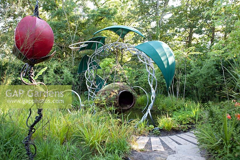 International Garden Festival 2012 Domaine de Chaumont-sur-Loire. Theme - GARDENS OF DELIGHT, GARDENS OF DELIRIUM. Title - Mag Mell.