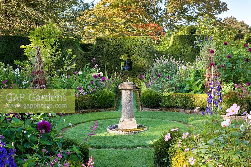 Sundial Garden, Highgrove September 2012. 