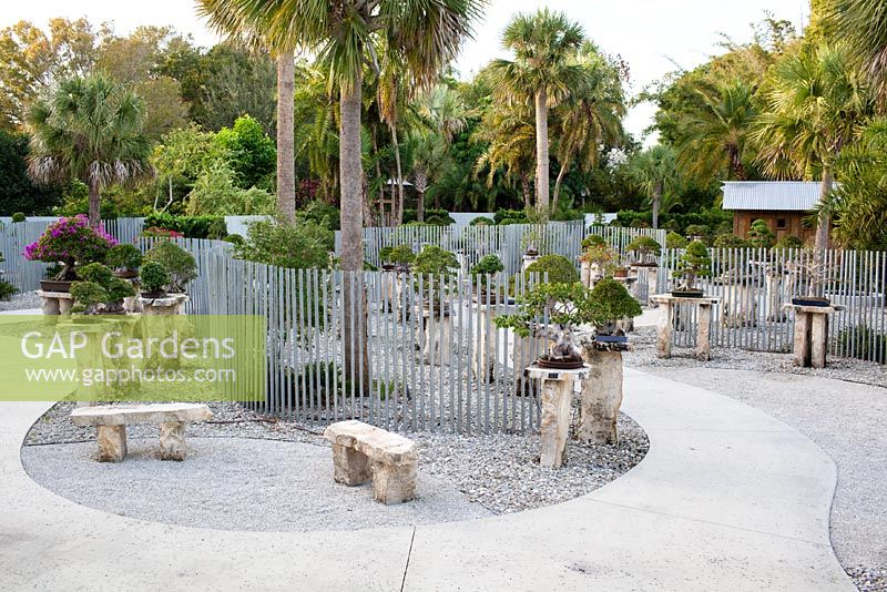 James J. Smith Bonsai Gallery - Heathcote Botanical Gardens in Ft. Pierce, Florida