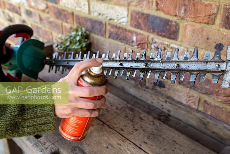 Step by Step - Hedge Trimmer, tool maintenance