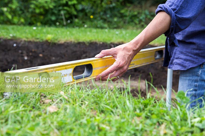 Ensuring the ground is level