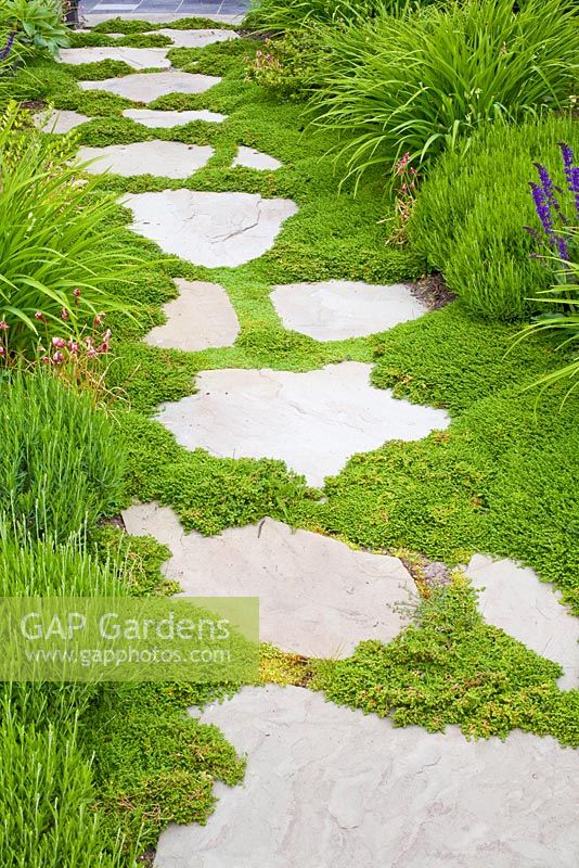 Flagstones path 