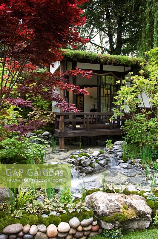 An Alcove Tokonoma Garden - Best Artisan Garden, RHS Chelsea Flower Show 2013