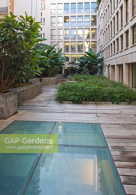 Roof garden, Saint Dominique, Paris
