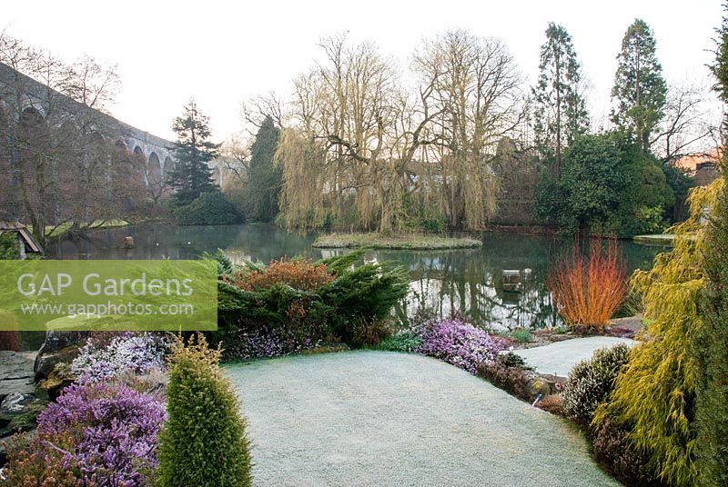 Lake - Kilver Court Garden, Somerset