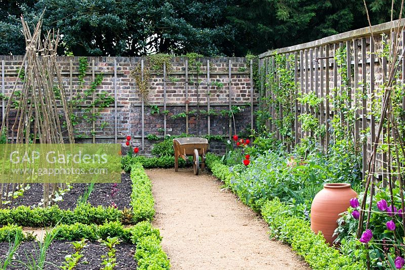 walled kitchen garden for rent