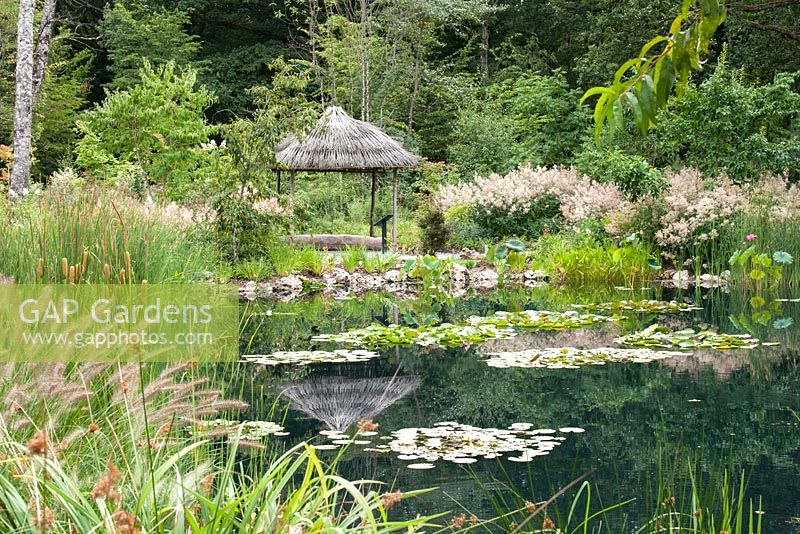 'Hualu, Ermitage sur Loire' garden by Che Bing Chiu at the Festival international des jardins de Chaumont-sur-Loire, France 