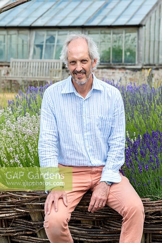 Simon Charlesworth, owner of Downderry Lavender Nurseries.