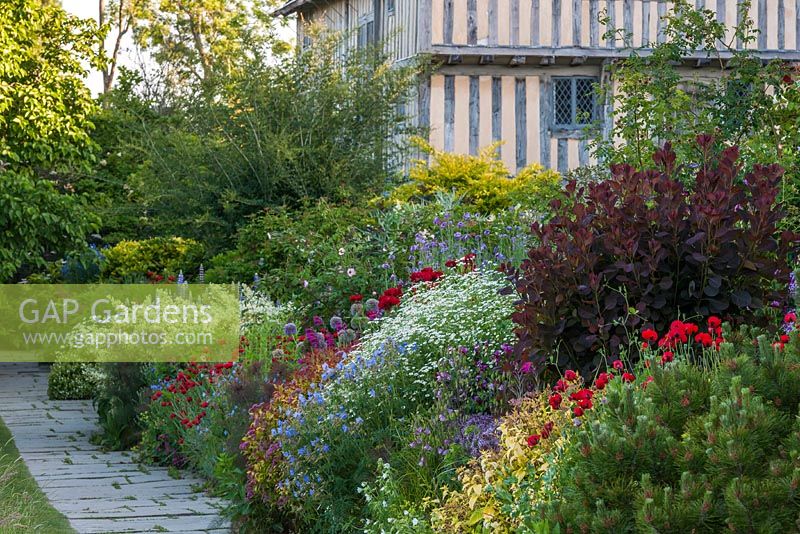 The Long Border at Great Dixter