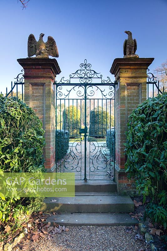 The Entrance to the Dutch Garden, Bridge End Garden, Saffron Walden, Essex