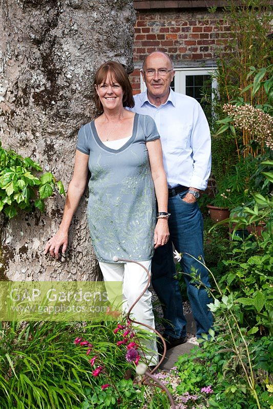 Nicky Perkins and David Brickwood, owners of Marigold Cottage.