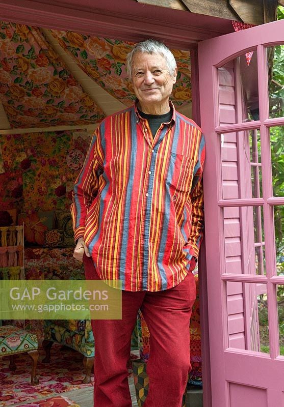 Textile artist Kaffe Fassett