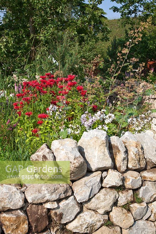 The Stockman's Retreat garden designed by Chris Beardshaw at the RHS Hampton Court Flower Show 2011