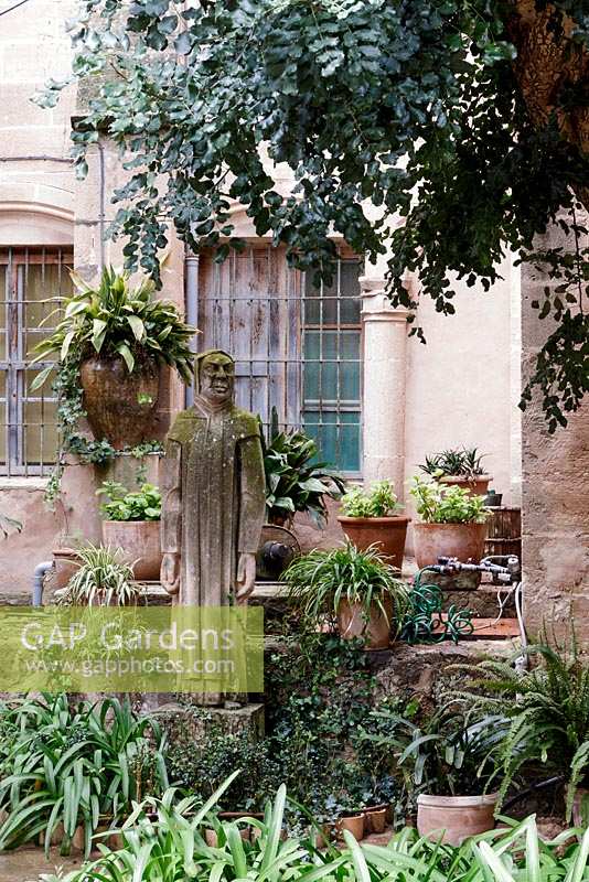 The garden of the Carthusian Monastery in Valdemossa, Mallorca, Spain, where Chopin and George Sands stayed