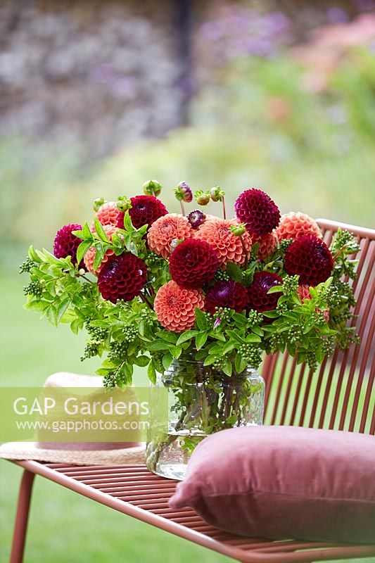 Dahlia bouquet