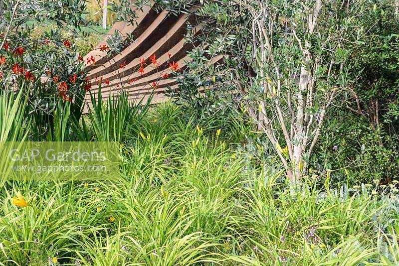 Connecting with the Real Sound of Nature Garden -  RHS Hampton Court Flower Show 2014.