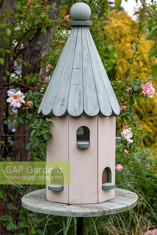 Handmade bird house 