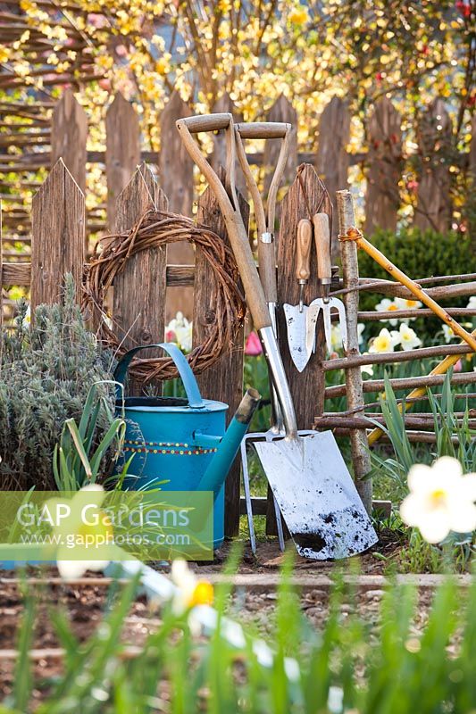 Garden tools for digging and planting