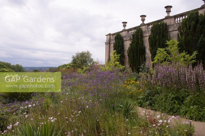 Borders at the American Museum Garden - Bath - August