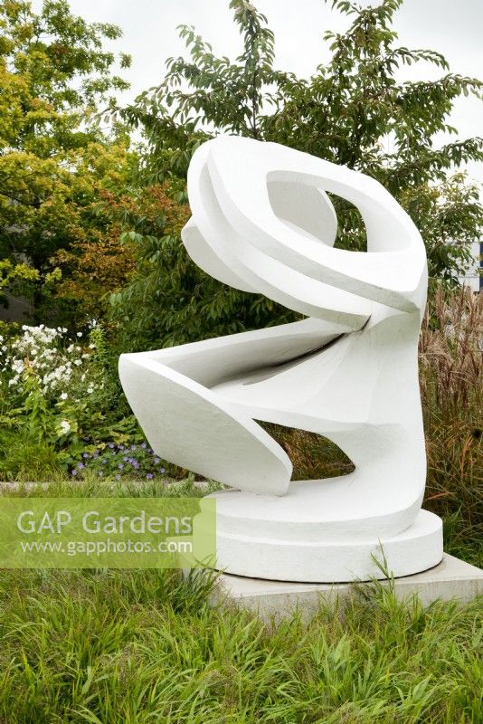 Turning Forms Sculpture in the Hepworth Garden 