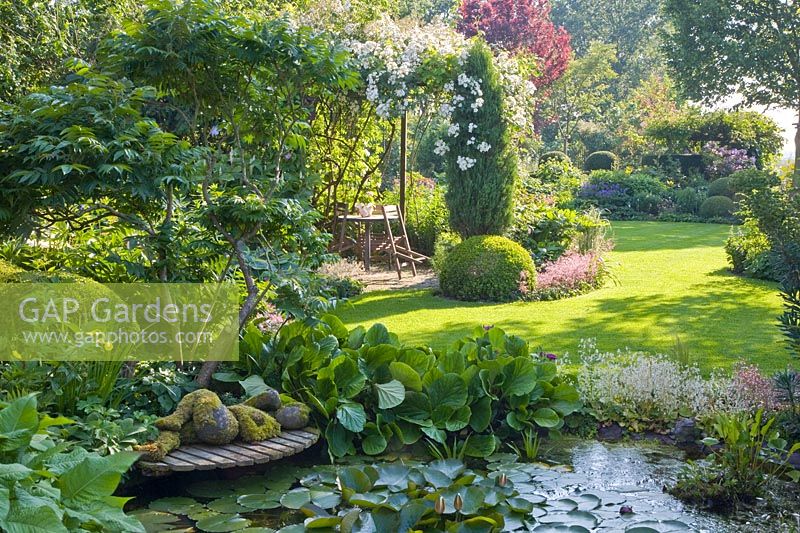 Pond in the garden 