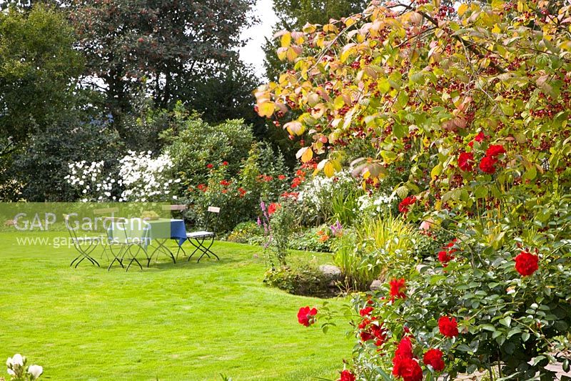 View of seating area 