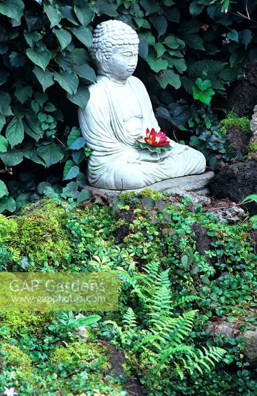 Buddha in the Asian Garden 