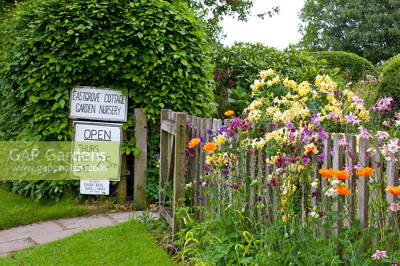 Entrance to Eastgrove Cottage Garden 