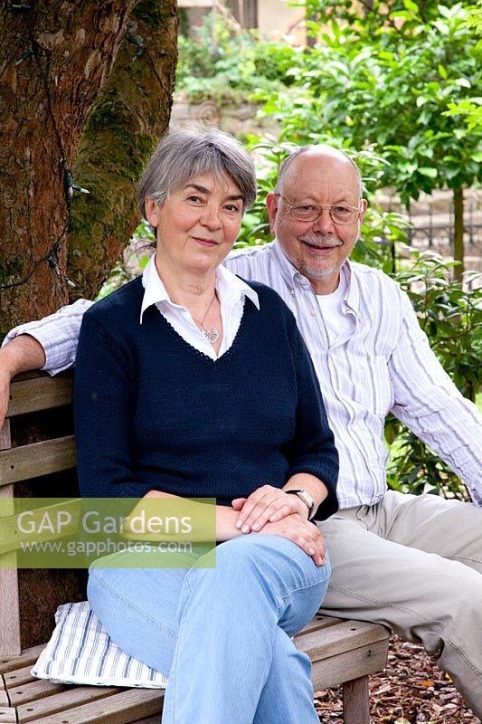 Garden owners, Renate and Thomas Tegtmeyer 