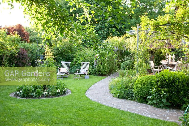 Seating in the garden 