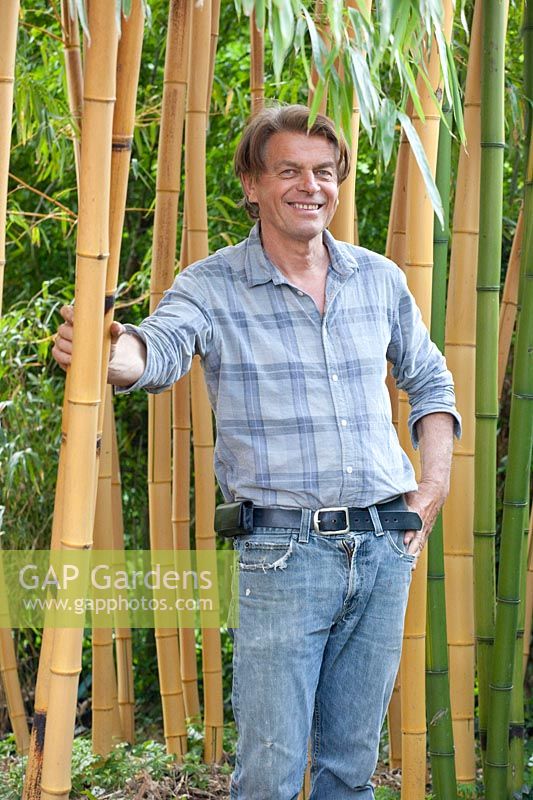 Garden owner, Jos van der Palen 