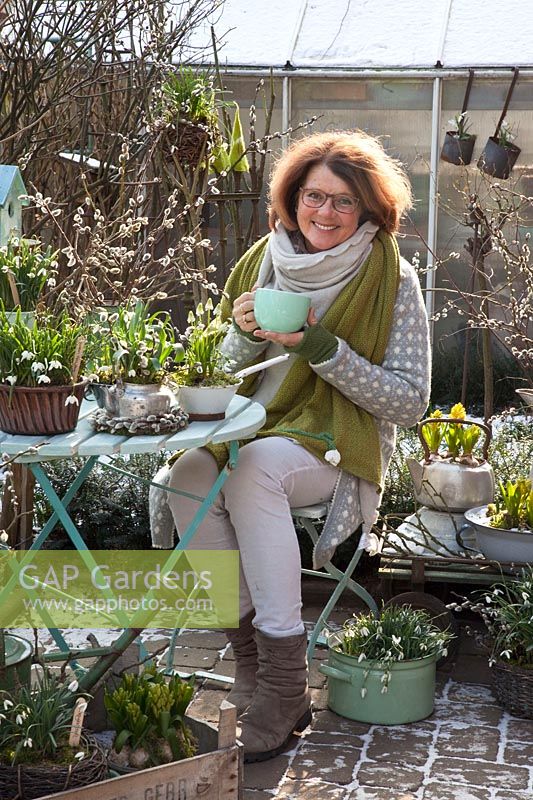 Garden owner, Angelika Faber 