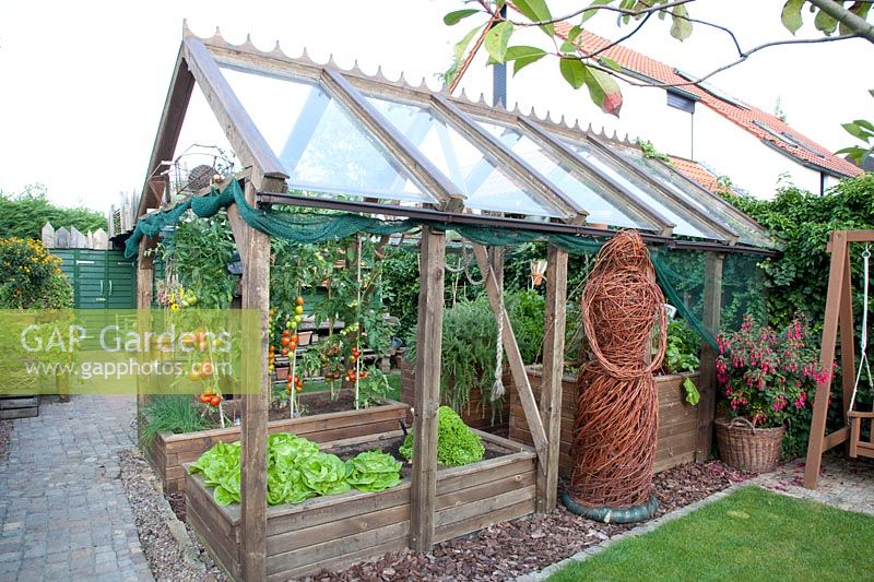 Open greenhouse construction 