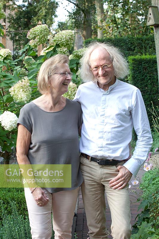 Garden owners, Janneke and Albert Pols 