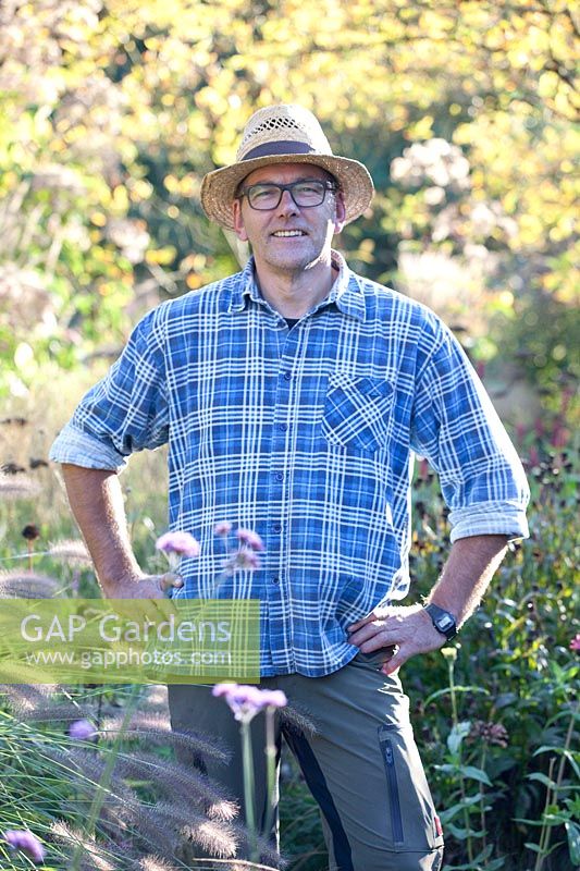 Garden owner, John Schoolmeesters 